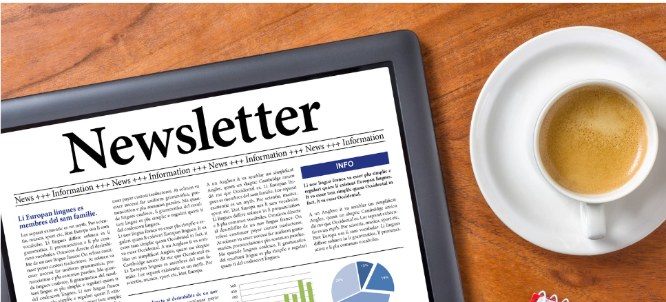 Ny tjeneste fra oss: Nyhetsbrev